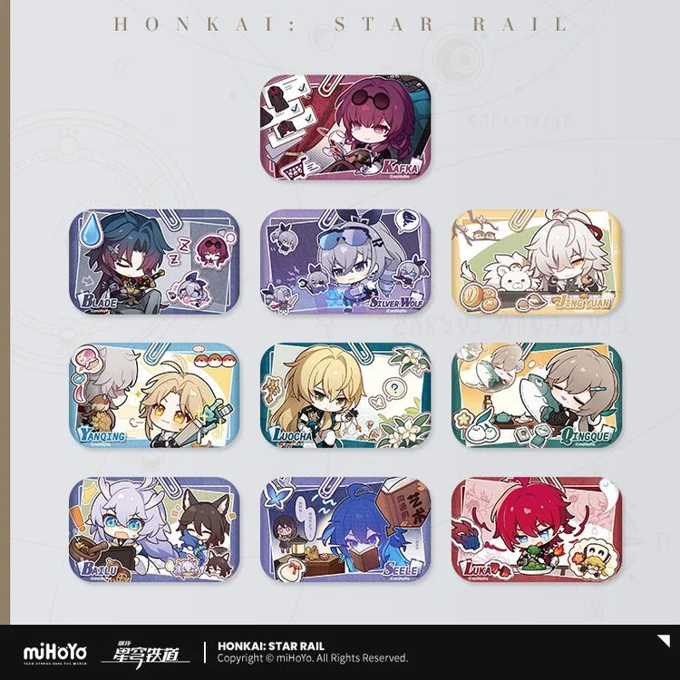 Honkai: Star Rail Pompom Snapshot Series Metal Pin