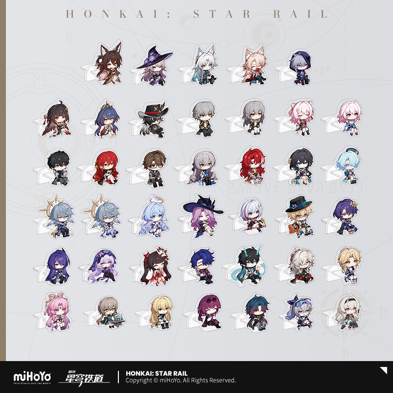 Honkai: Star Rail Owlbert Parlor Series Acrylic Stand Set