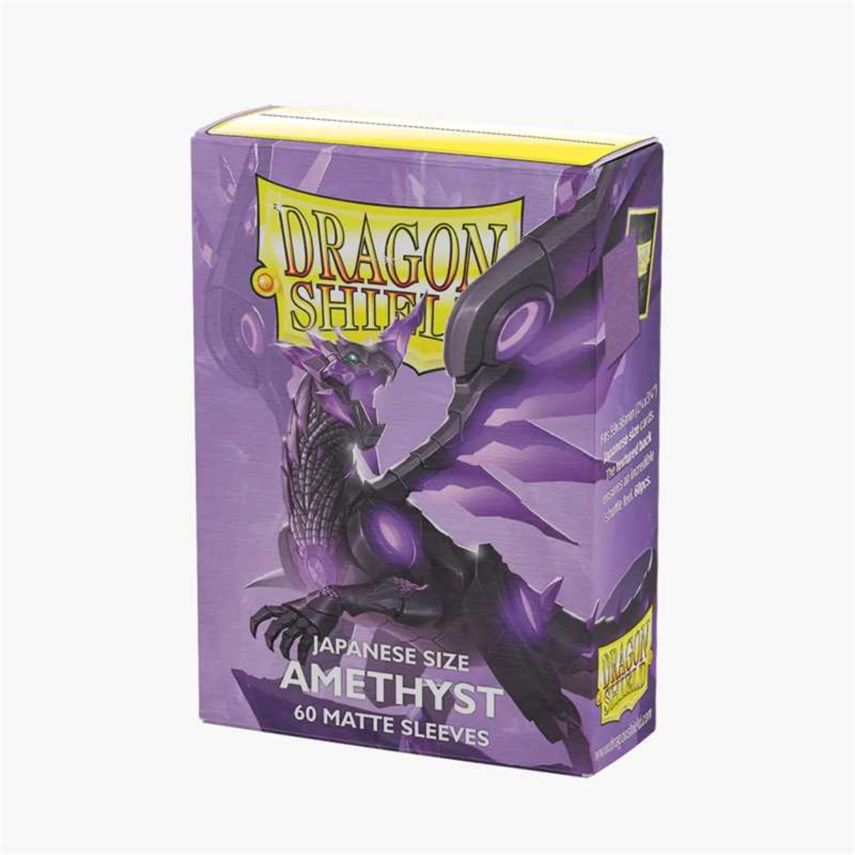 Dragon Shield Matte Sleeves Japanese Size 60pcs "Amethyst"
