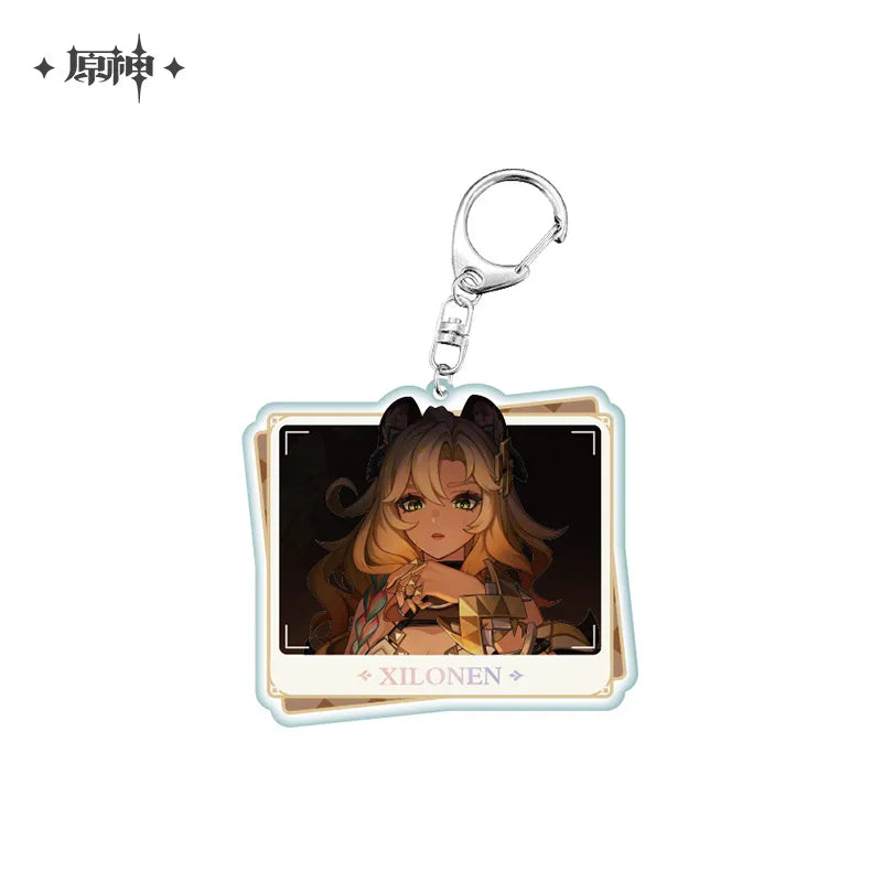 miHoYo Genshin Impact Character PV Acrylic Keychain