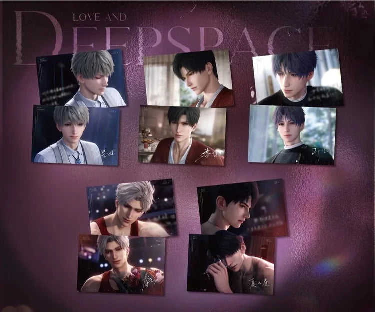 Love and Deepspace Gleaming Moments Series Postcard Set