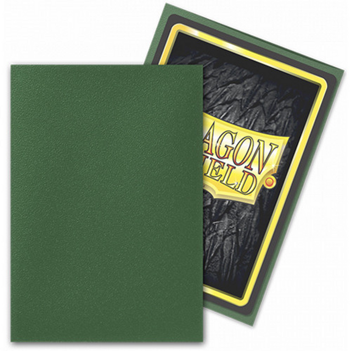 Dragon Shield Deck Protector Matte Sleeves 60pcs - &quot;Forest Green&quot; (Japanese Size)