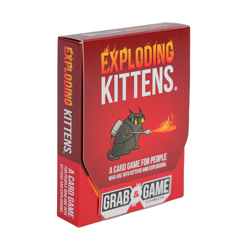 Exploding Kittens Original: Grab & Game Edition