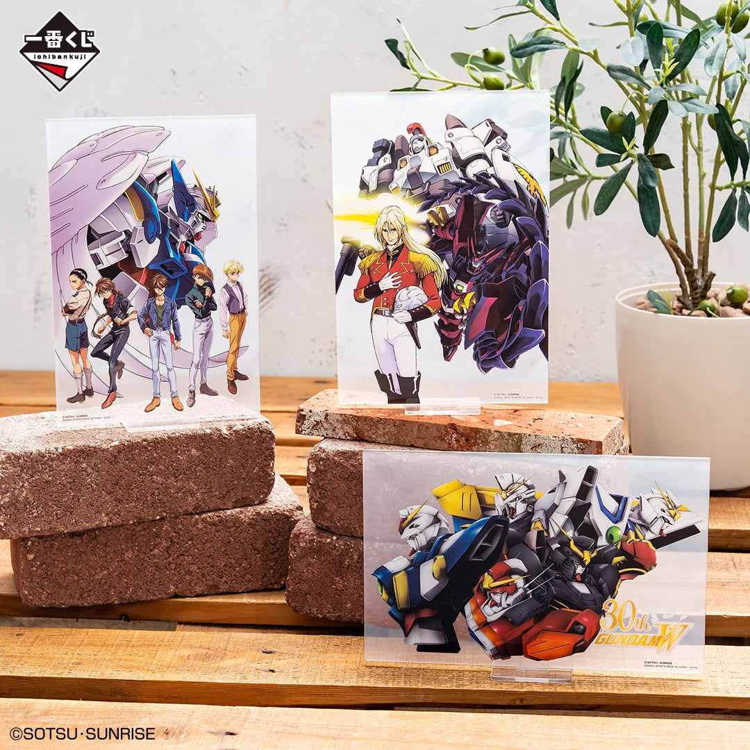 (Whole Set 70tix) Ichiban Kuji Mobile Suit Gundam "W 30th Anniversary"