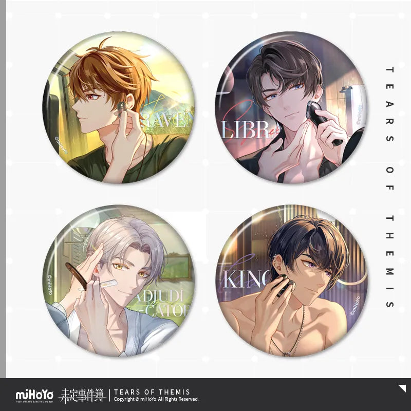 miHoYo Tears of Themis "Secret Invitation of Love and Warmth" Tin Badge Series