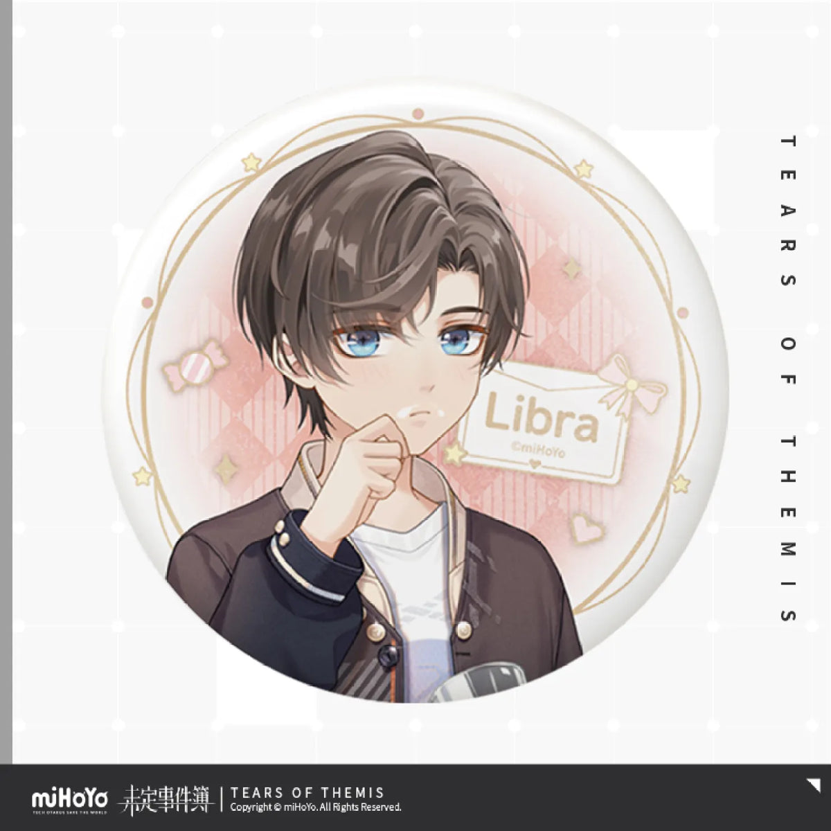 miHoYo Tears of Themis "Youthful Thought" Series Tin Badge