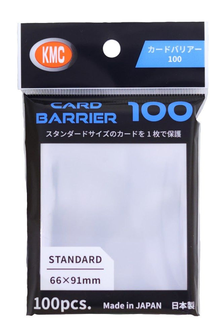 KMC Sleeve Card Barrier Clear - Standard Soft (New 2025)