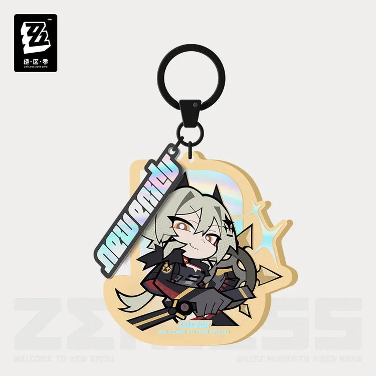 Zenless Zone Zero Sons of Calydon Chibi Acrylic Keychain