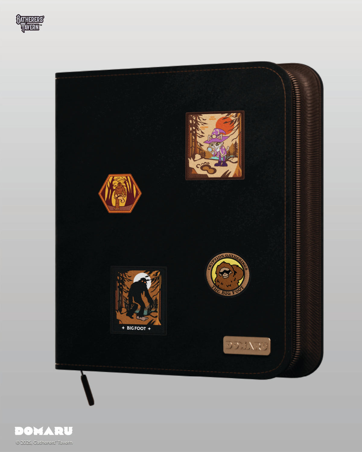 Gatherer's Tavern DOMARU Deco Patch Binder Cryptids Collection 12-Pocket