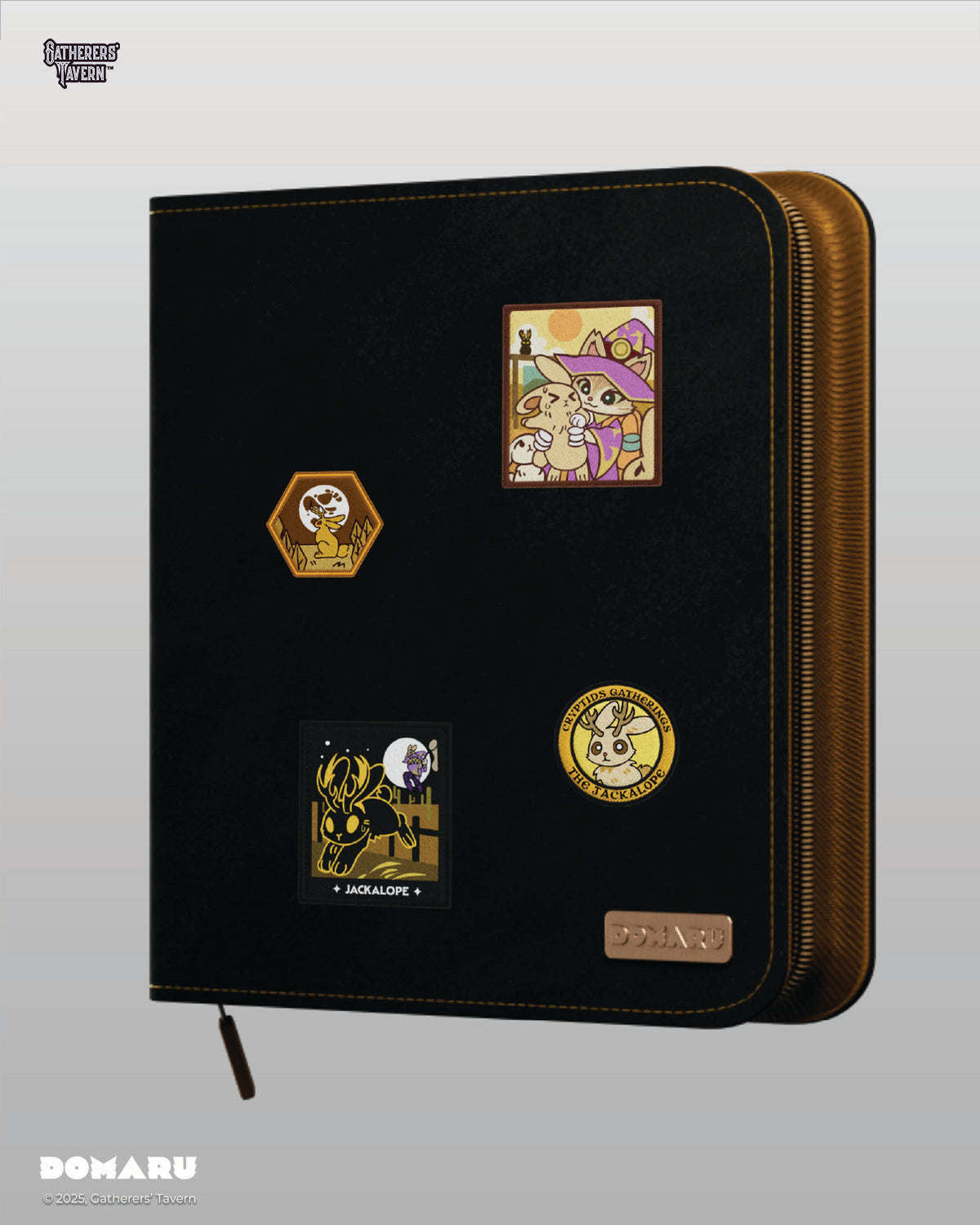 Gatherer's Tavern DOMARU Deco Patch Binder Cryptids Collection 12-Pocket