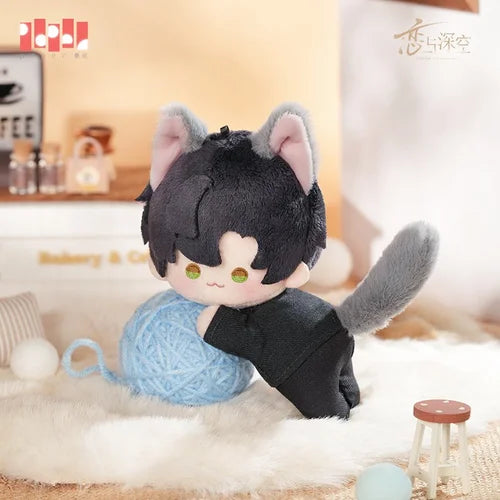 Love and Deepspace Your Cat Misses You Series Magnetic Plush Keychain