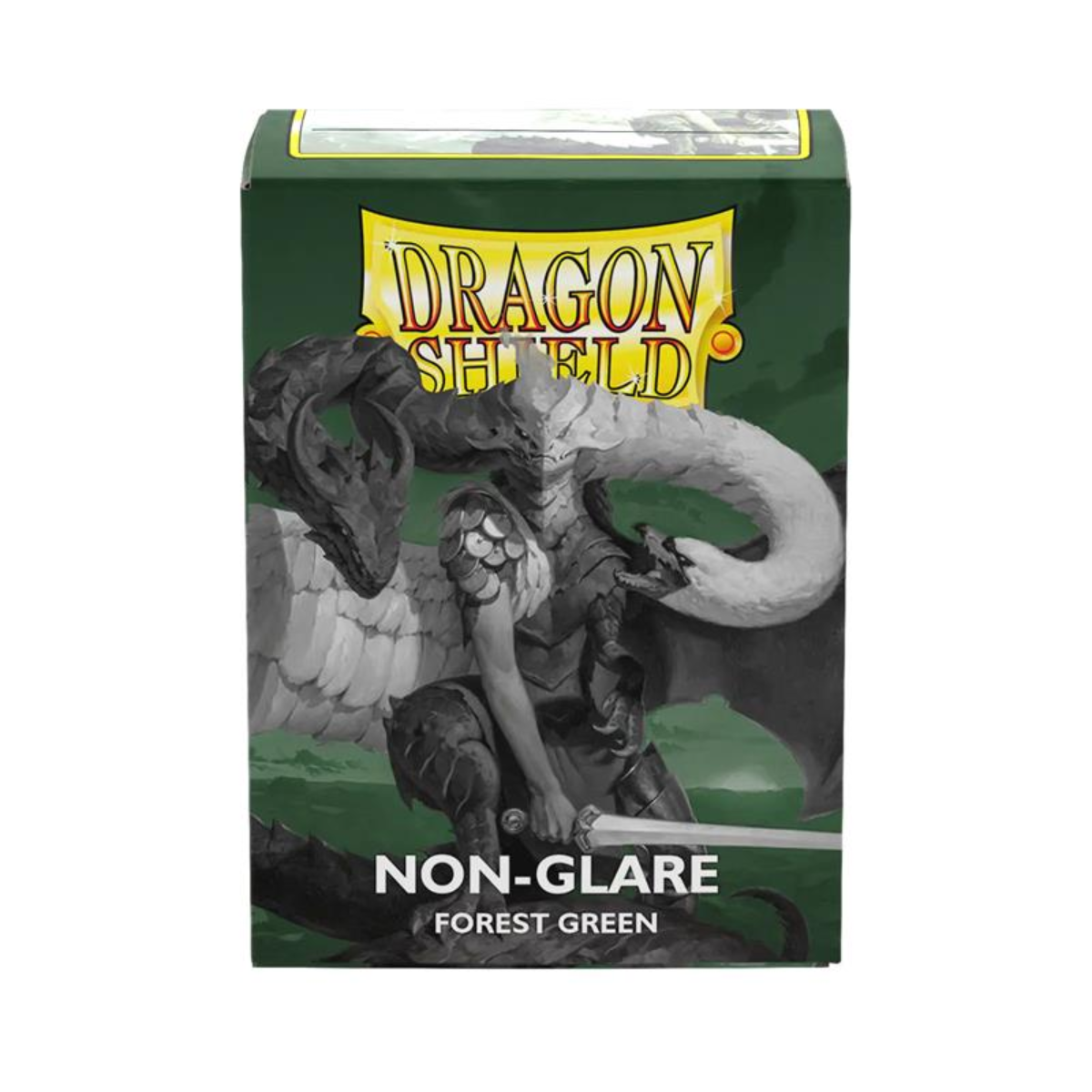 Dragon Shield Sleeves: Standard Matte Non-Glare - Forest Green