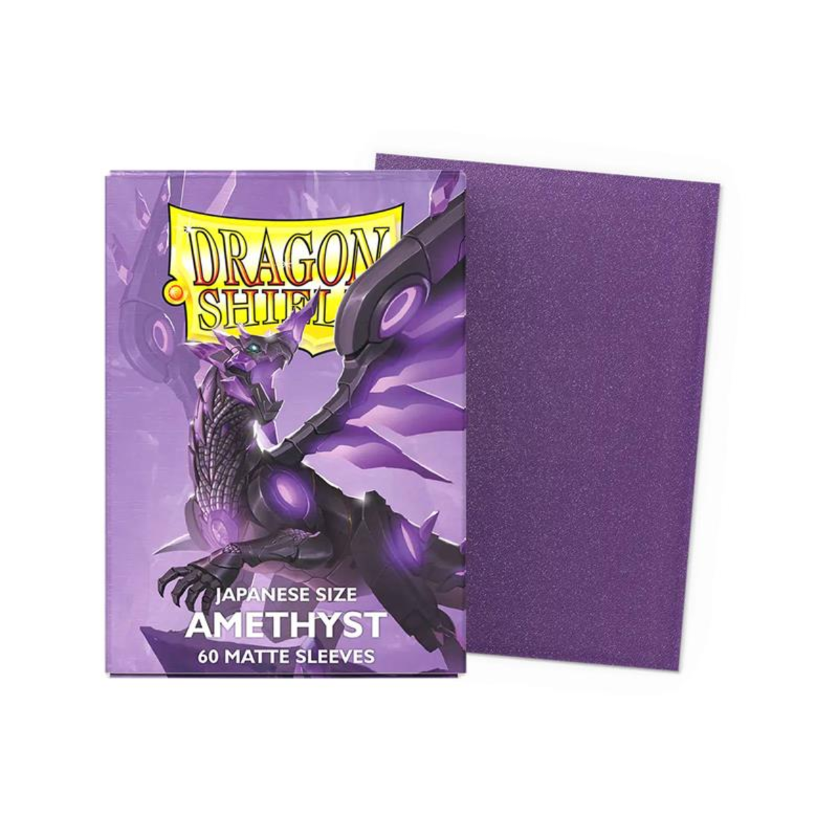 Dragon Shield Matte Sleeves Japanese Size 60pcs "Amethyst"