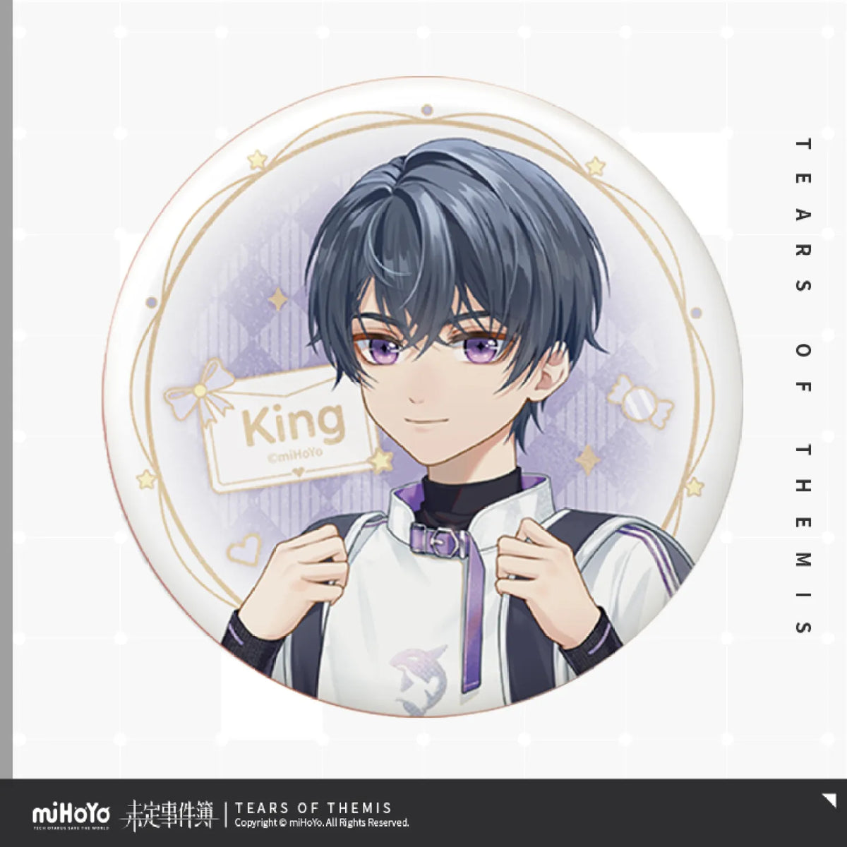 miHoYo Tears of Themis "Youthful Thought" Series Tin Badge
