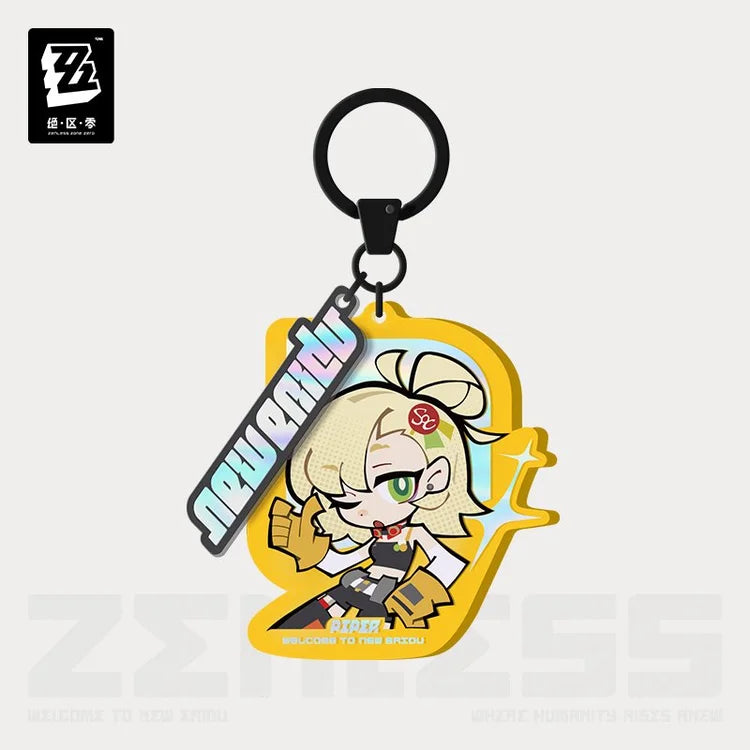 Zenless Zone Zero Sons of Calydon Chibi Acrylic Keychain