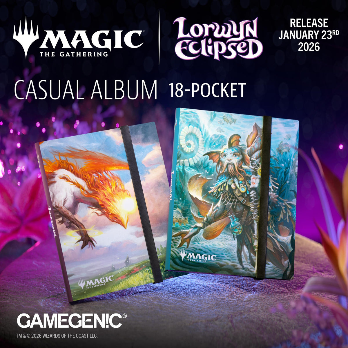 Gamegenic Album "CASUAL ALBUM 18-POCKET Magic: The Gathering"