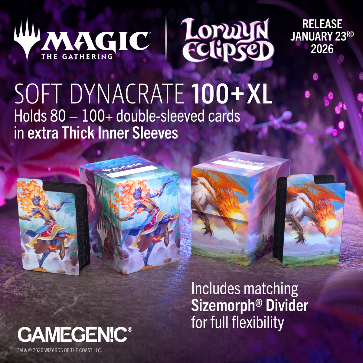 Gamegenic "SOFT DYNACRATE 100+ XL Magic: The Gathering"