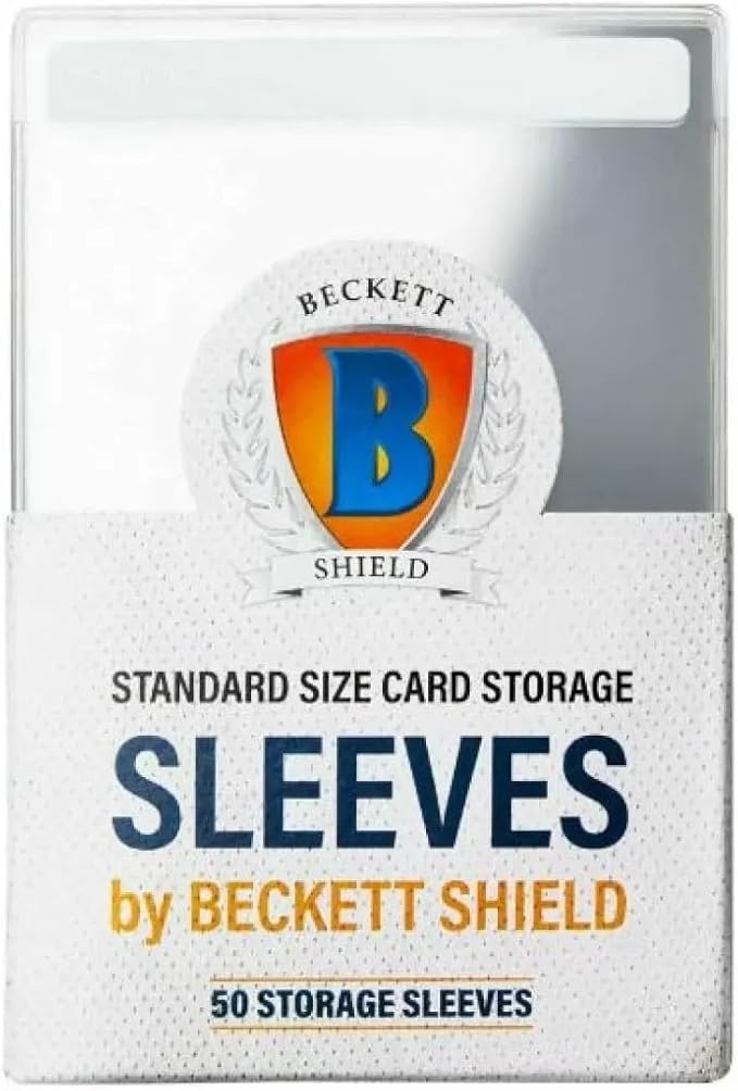 Beckett Shield Storage Sleeve &quot;Standard&quot; -50pcs-