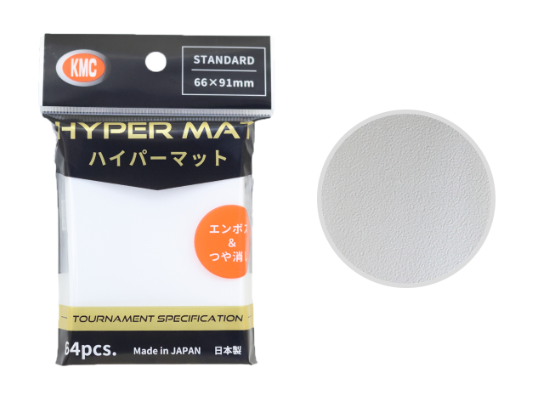 KMC Sleeve Card Barrier Standard Size "Hyper Mat" (New 2025)