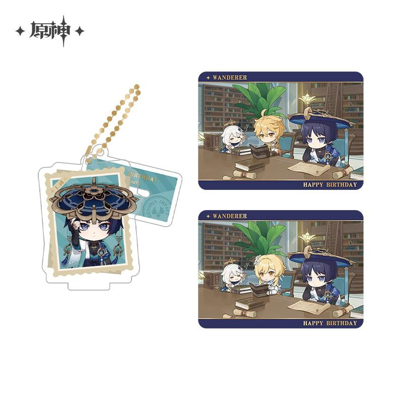 miHoYo Genshin Impact Capturing the Good Times Acrylic Stand & Card Set
