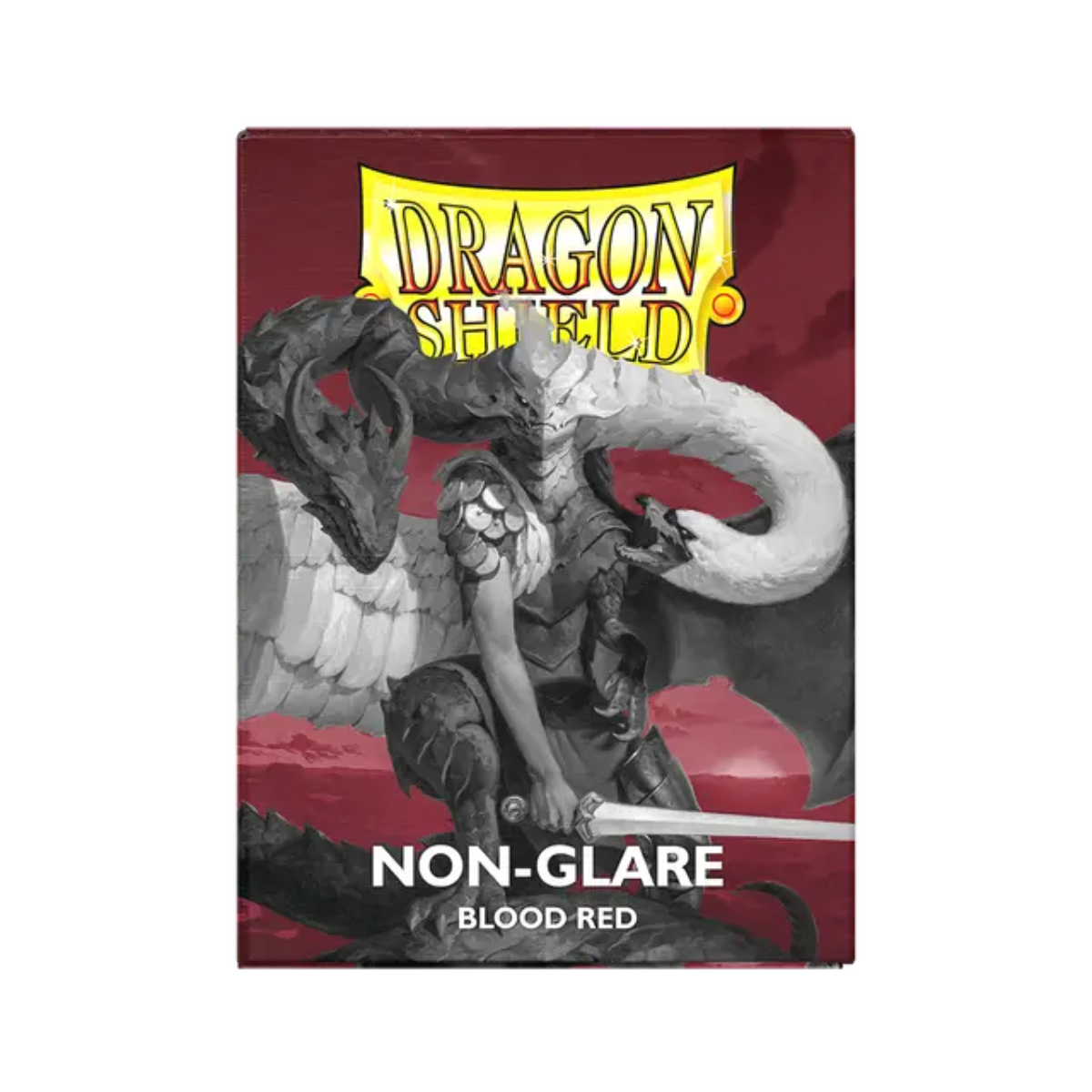 Dragon Shield Sleeves: Standard Matte Non-Glare - Blood Red