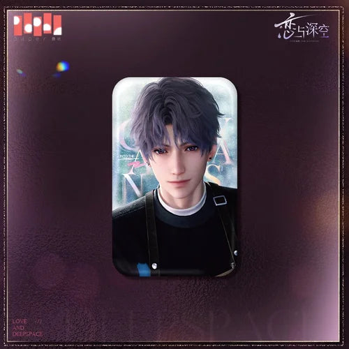 Love and Deepspace Gleaming Moments Series Rectangular Metal Pin