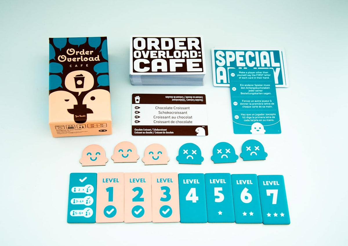 Board Game "Order Overload Cafe EN"