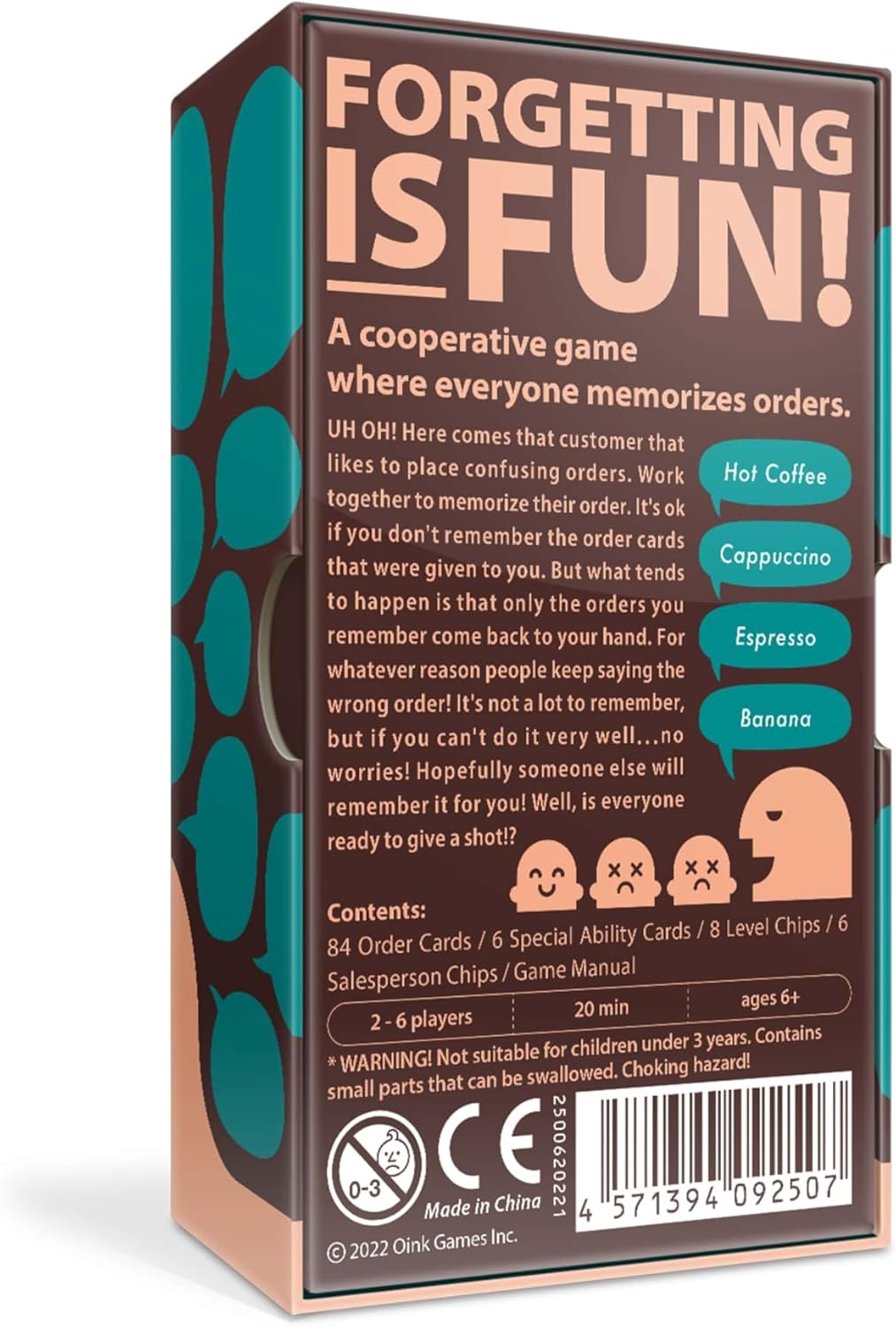 Board Game "Order Overload Cafe EN"