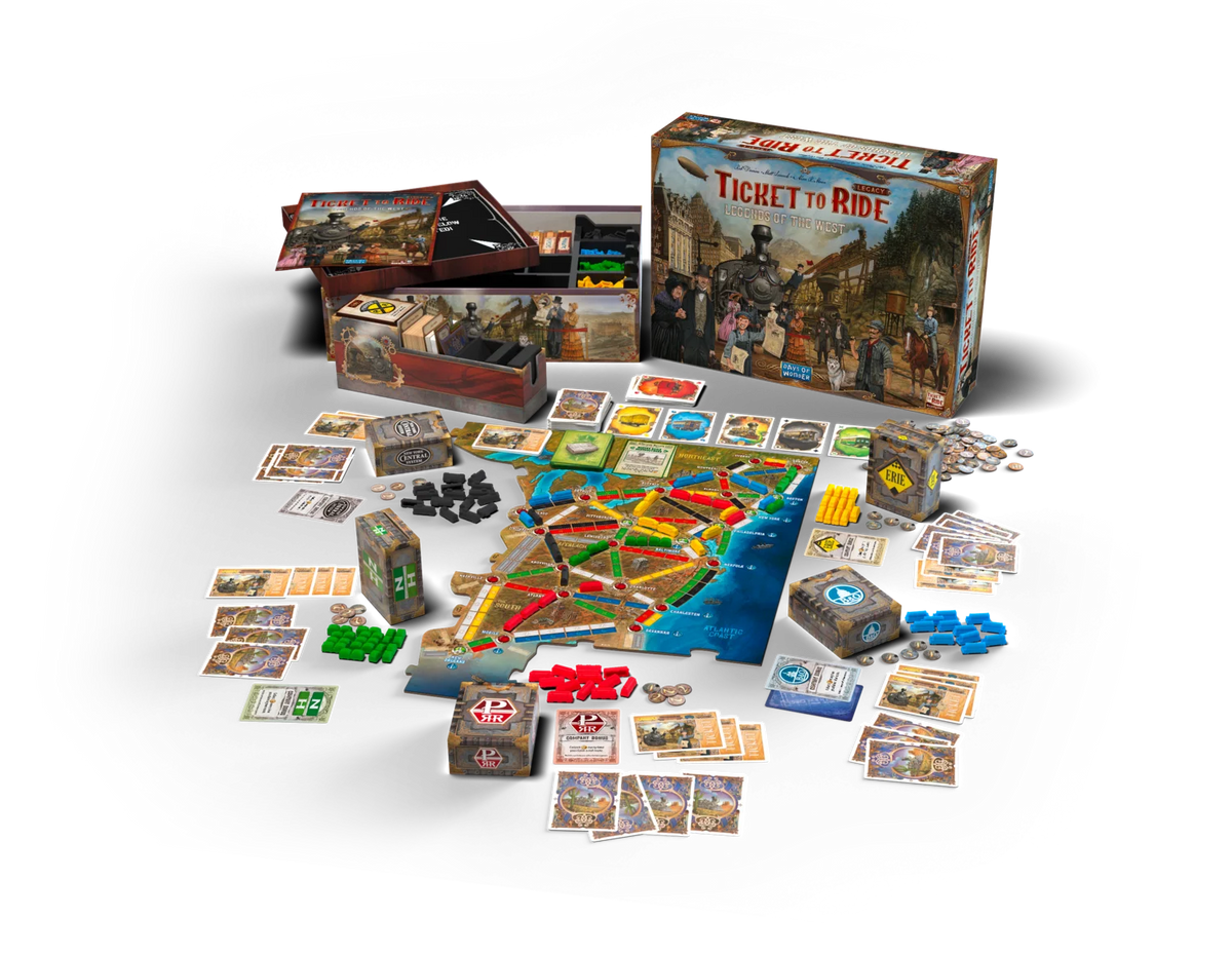 Days Of Wonder: Ticket to Ride Legacy "Legends of the West"