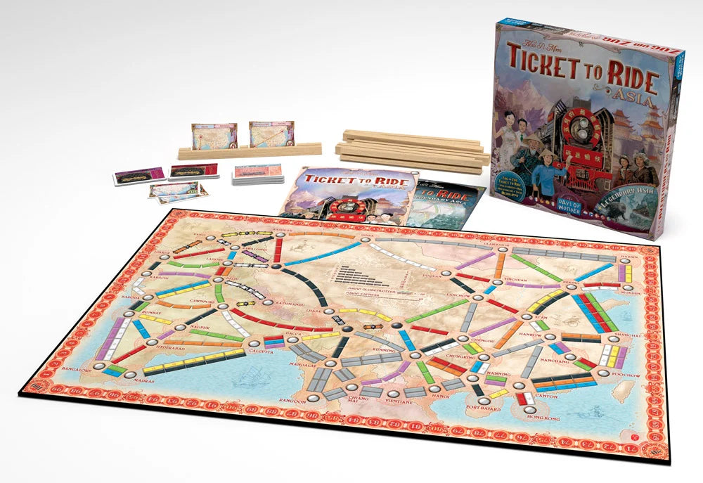 Days Of Wonder: Ticket To Ride Asia Map Collection 1 EN