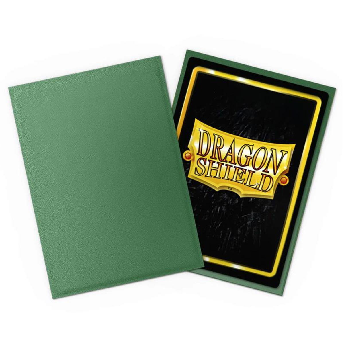 Dragon Shield Sleeves: Standard Matte Non-Glare - Forest Green