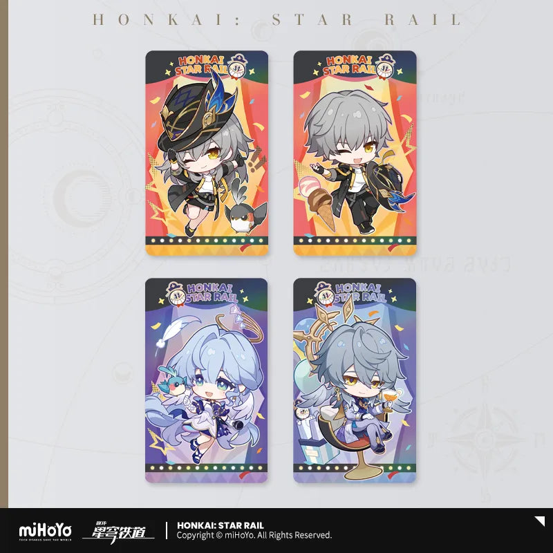 Honkai: Star Rail Autumn Celebration Series Chibi Collectible Card Set