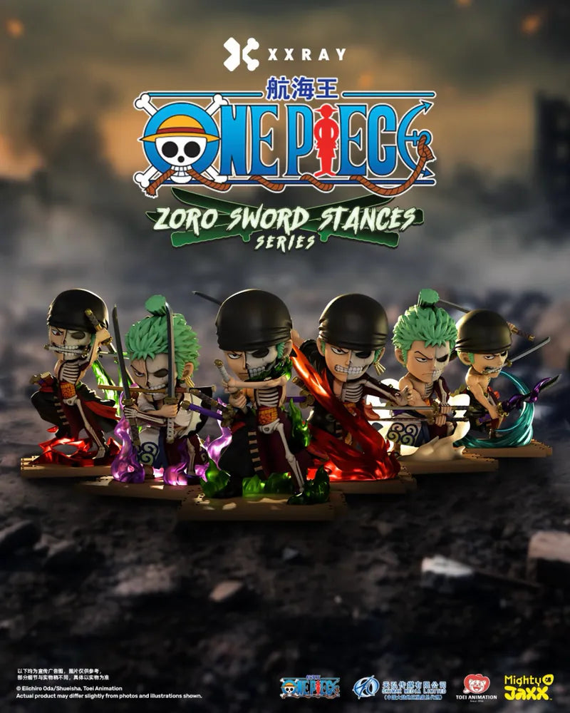 TopToy X One Piece Zoro Sword Stances Series Blind Box