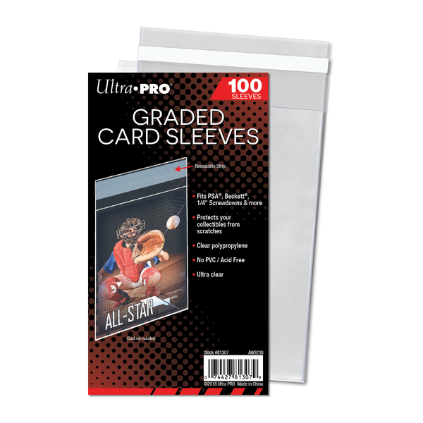 Ultra PRO Graded Card Resealable Sleeves (100ct)