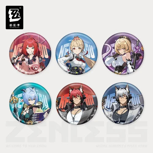 miHoYo Zenless Zone Zero Standing Design Series Tin Badge Spook Shack