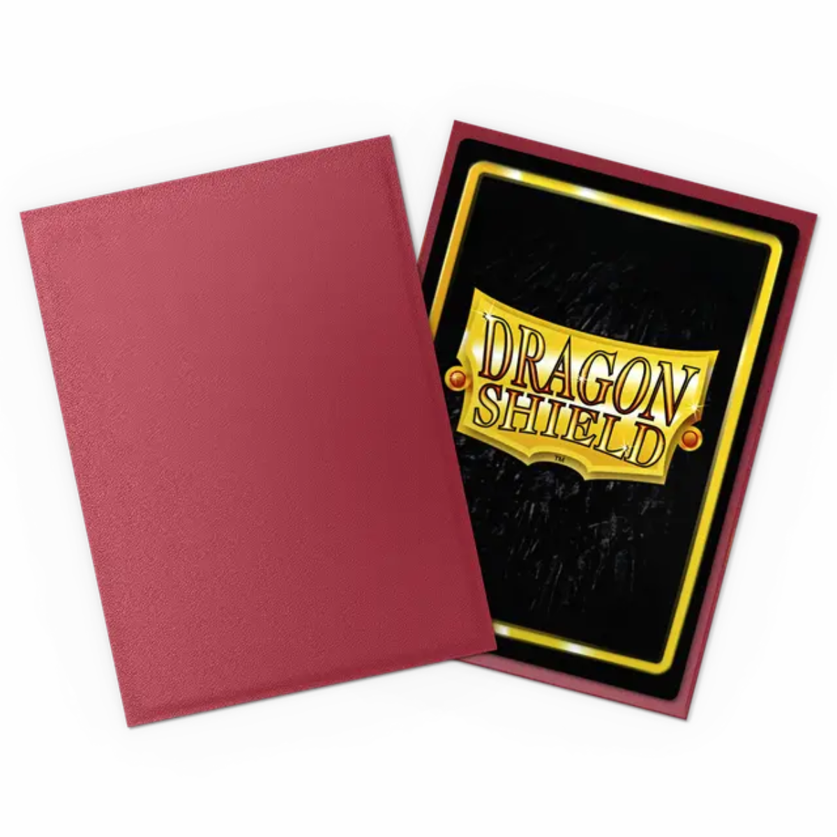 Dragon Shield Sleeves: Standard Matte Non-Glare - Blood Red