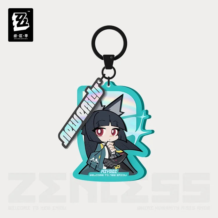 Zenless Zone Zero Section 6 Chibi Acrylic Keychain