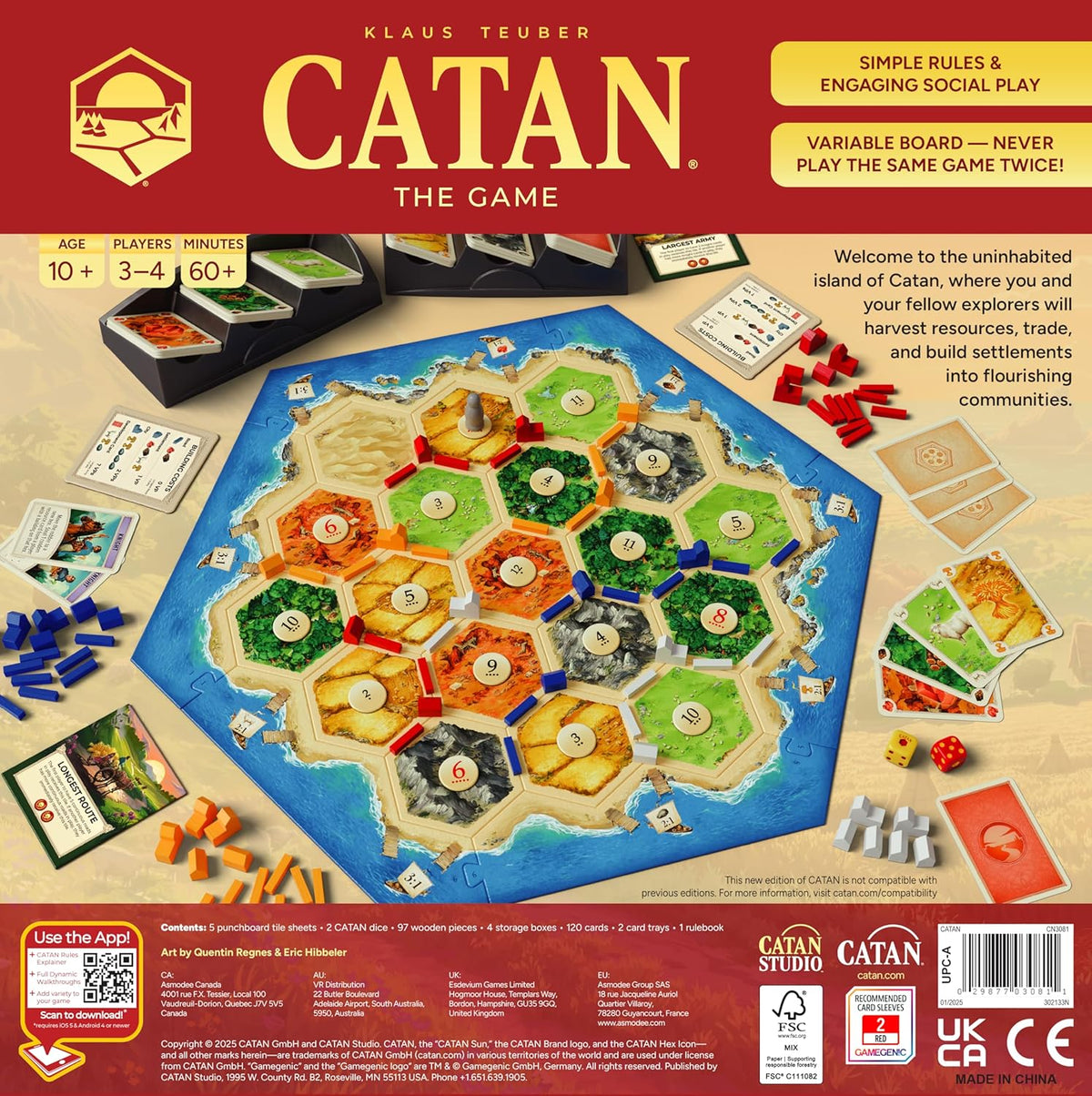 Board Game "CATAN 6th Edition EN"