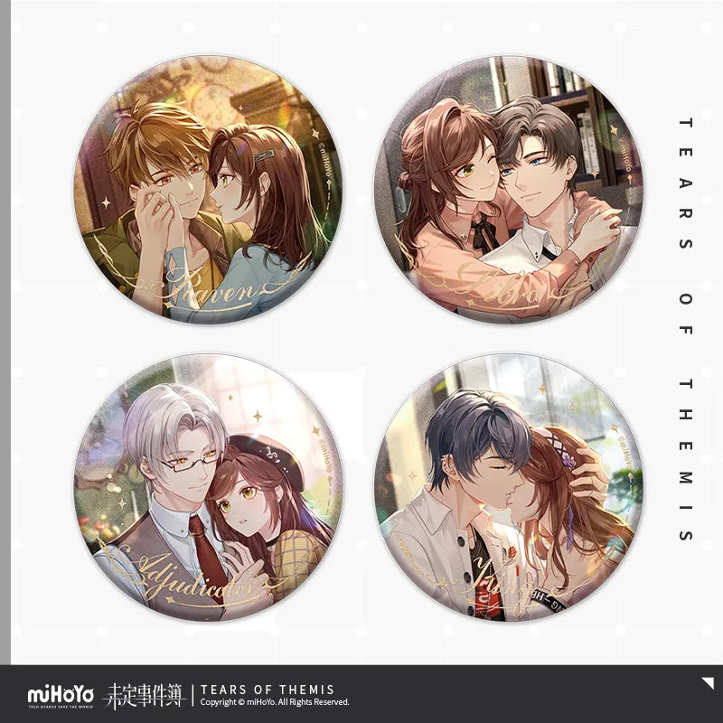 miHoYo Tears of Themis "Whispered Tenderness" Tin Badge Series (Copy)