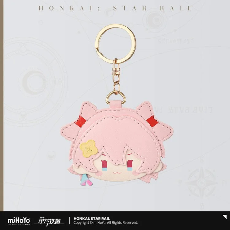 Honkai: Star Rail Chibi Plush Series PU Leather Keychain