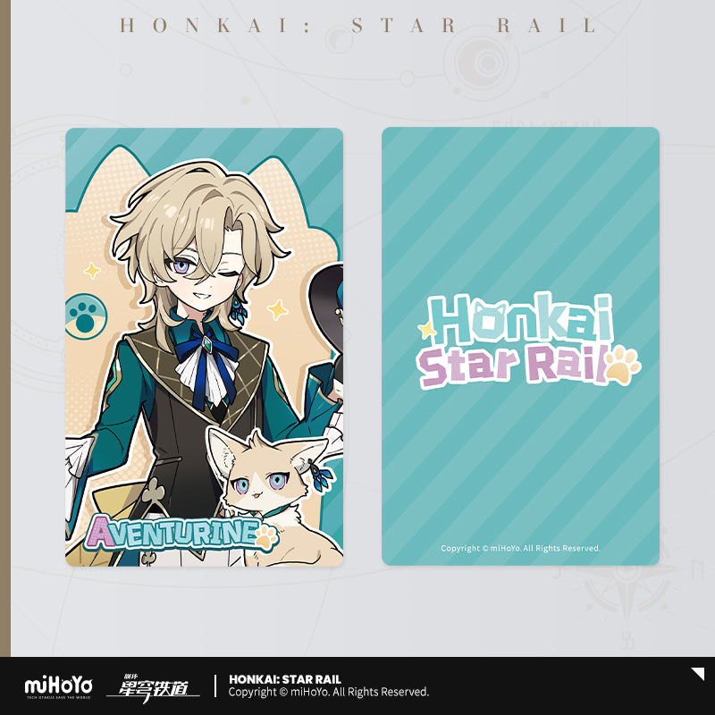 Honkai: Star Rail Kitty Series Collectible Card
