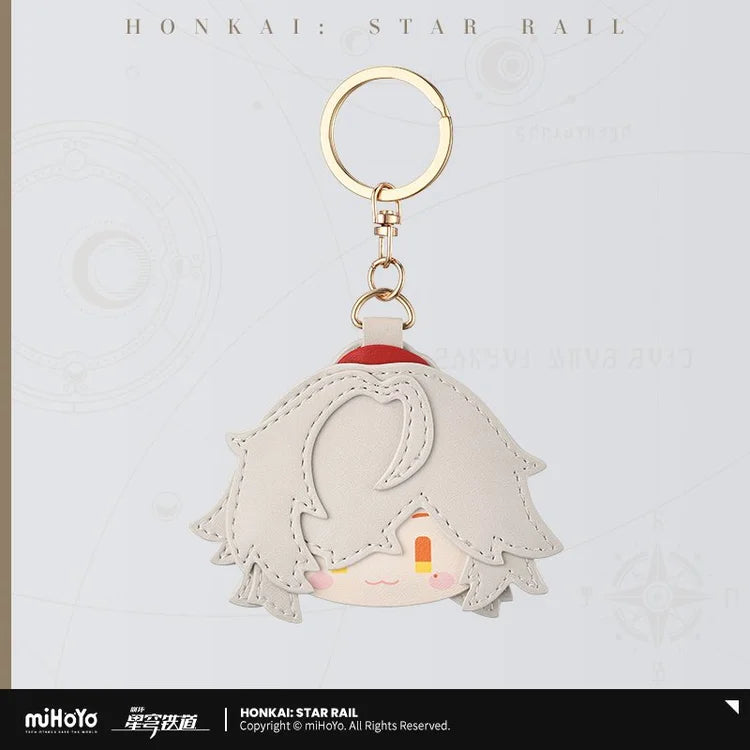 Honkai: Star Rail Chibi Plush Series PU Leather Keychain