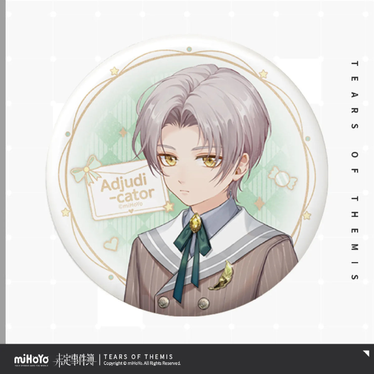 miHoYo Tears of Themis "Youthful Thought" Series Tin Badge