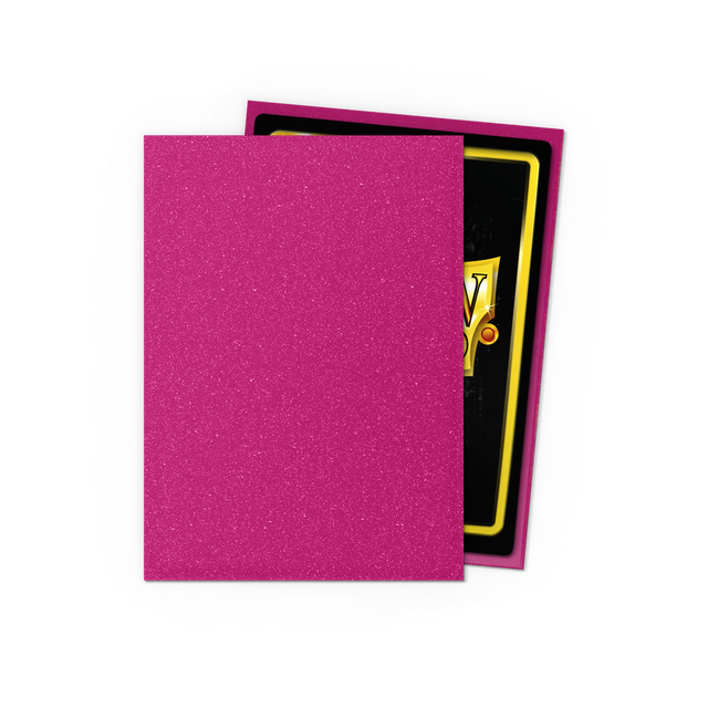 Dragon Shield Matte Sleeves Standard Size "Pink Sapphire"