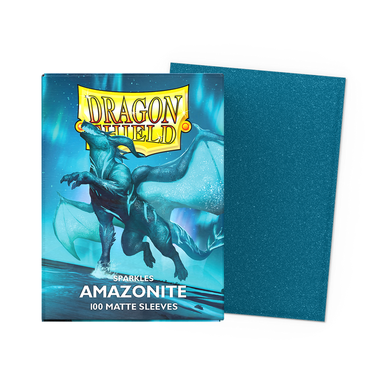 Dragon Shield Matte Sleeves Standard Size "Amazonite"