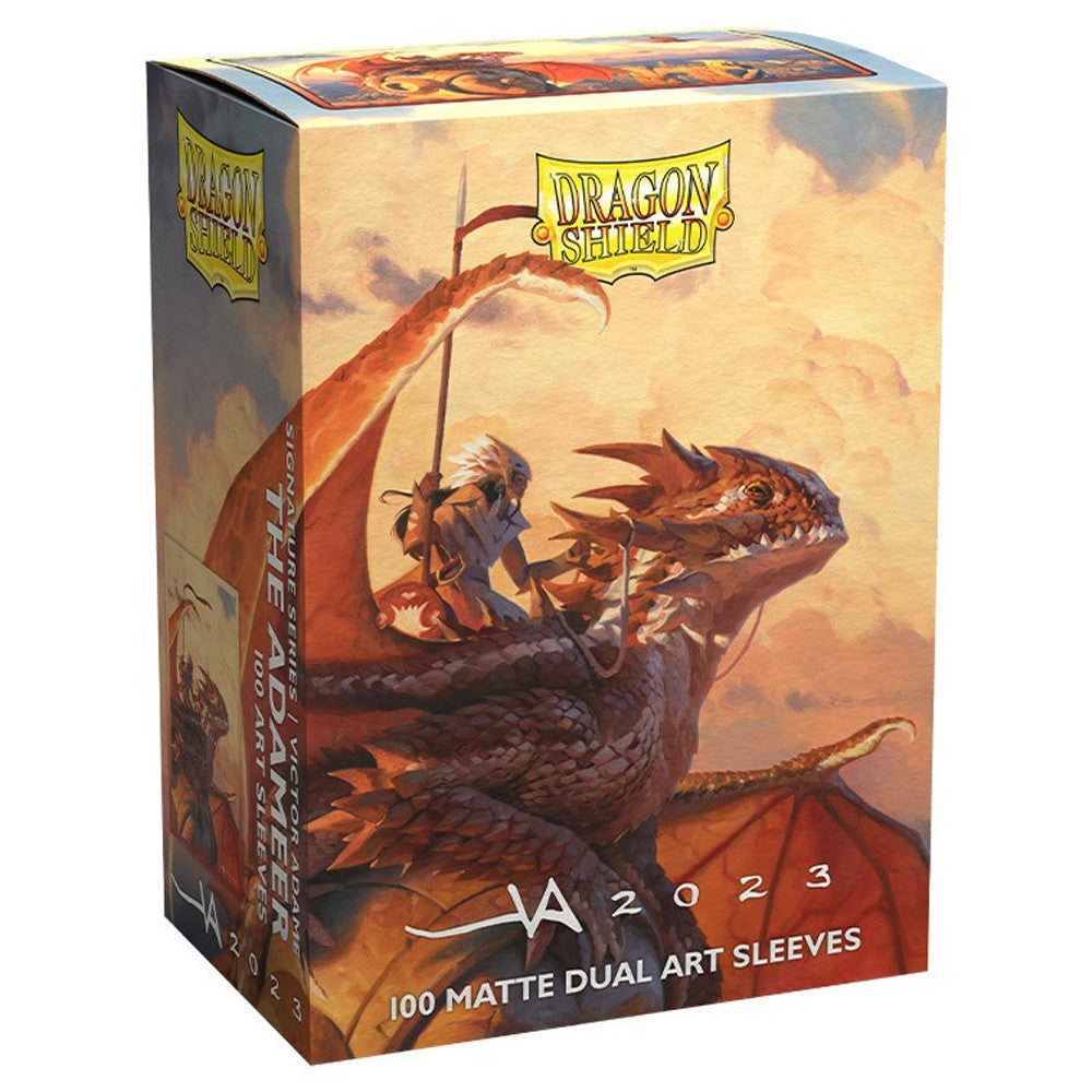 Dragon Shield Art Matte Sleeves Standard Size 100pcs &quot;The Adameer&quot;