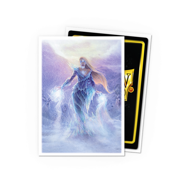 Dragon Shield Sleeves: Standard Matte Art Flesh and Blood - Iyslander Elemental Wizard