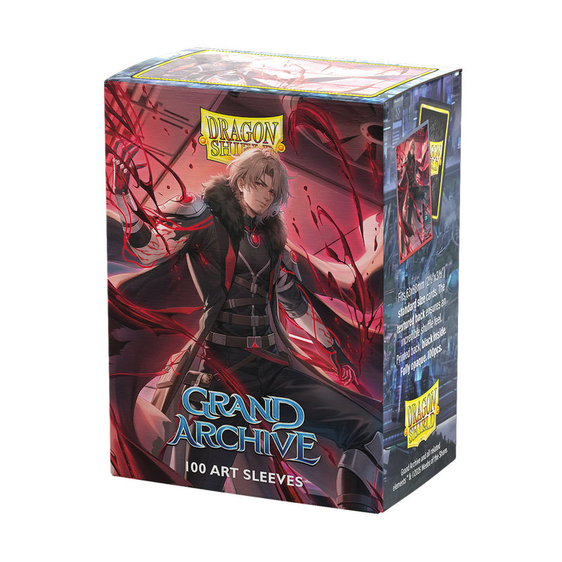 Dragon Shield Brushed Art Standard Size -Grand Archive- "Dante, Hemomancer"