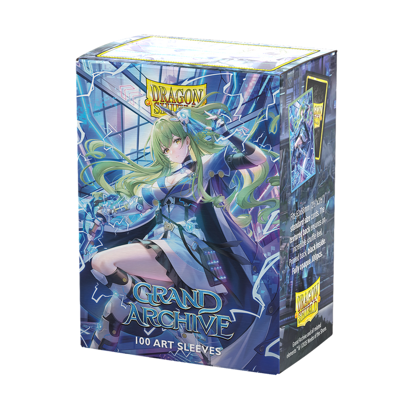 Dragon Shield Brushed Art Standard Size -Grand Archive- "Lorraine, Arclight Saber"