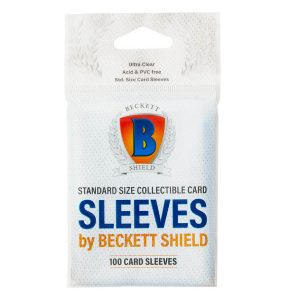 Beckett Shield Standard Card Sleeves - Clear